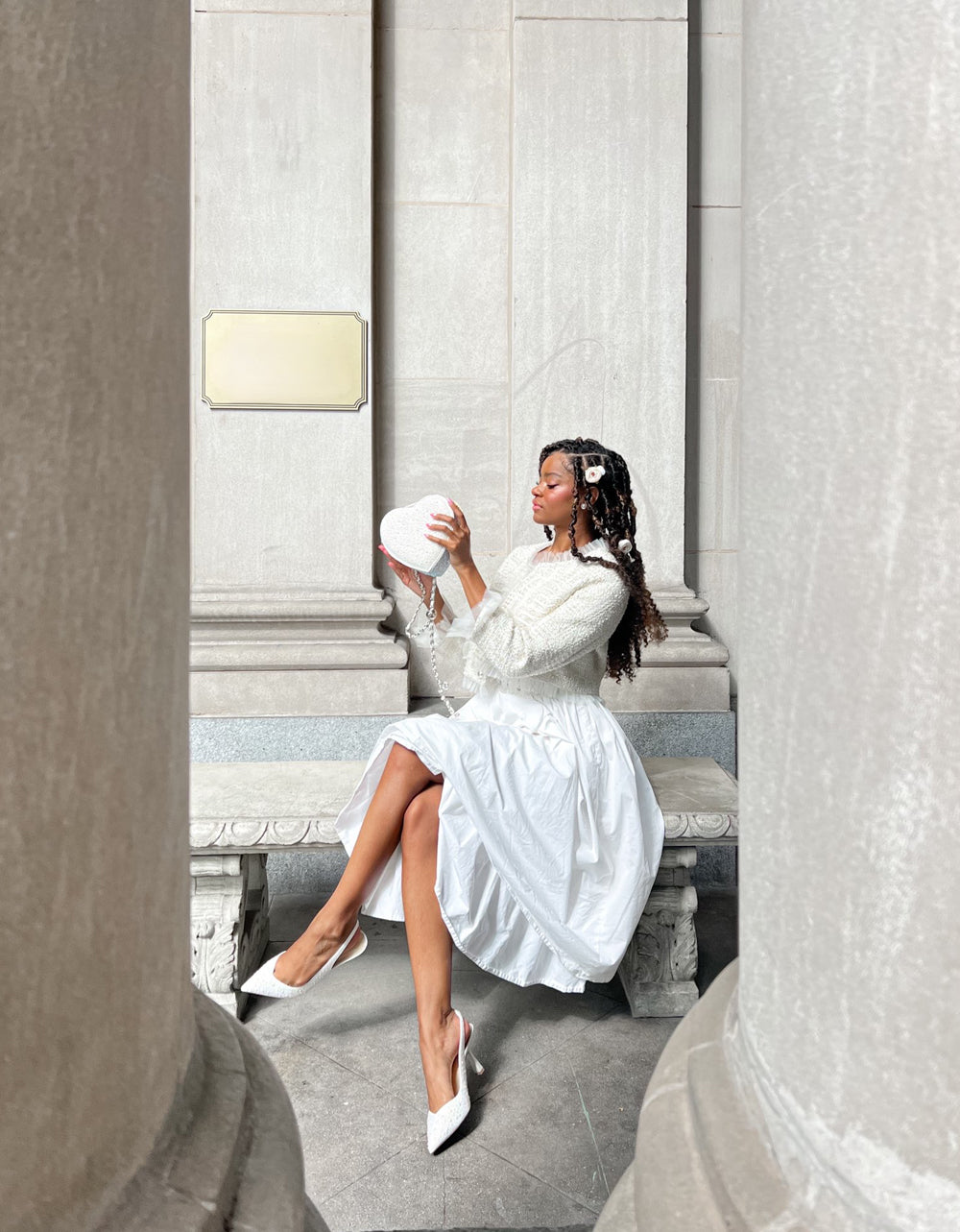 CLARK HEELS IVORY | RE:LUV - Image 2