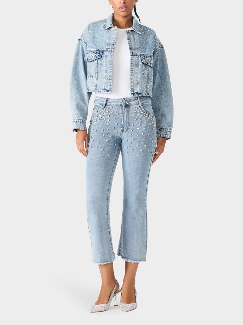 JEWELED JEANS