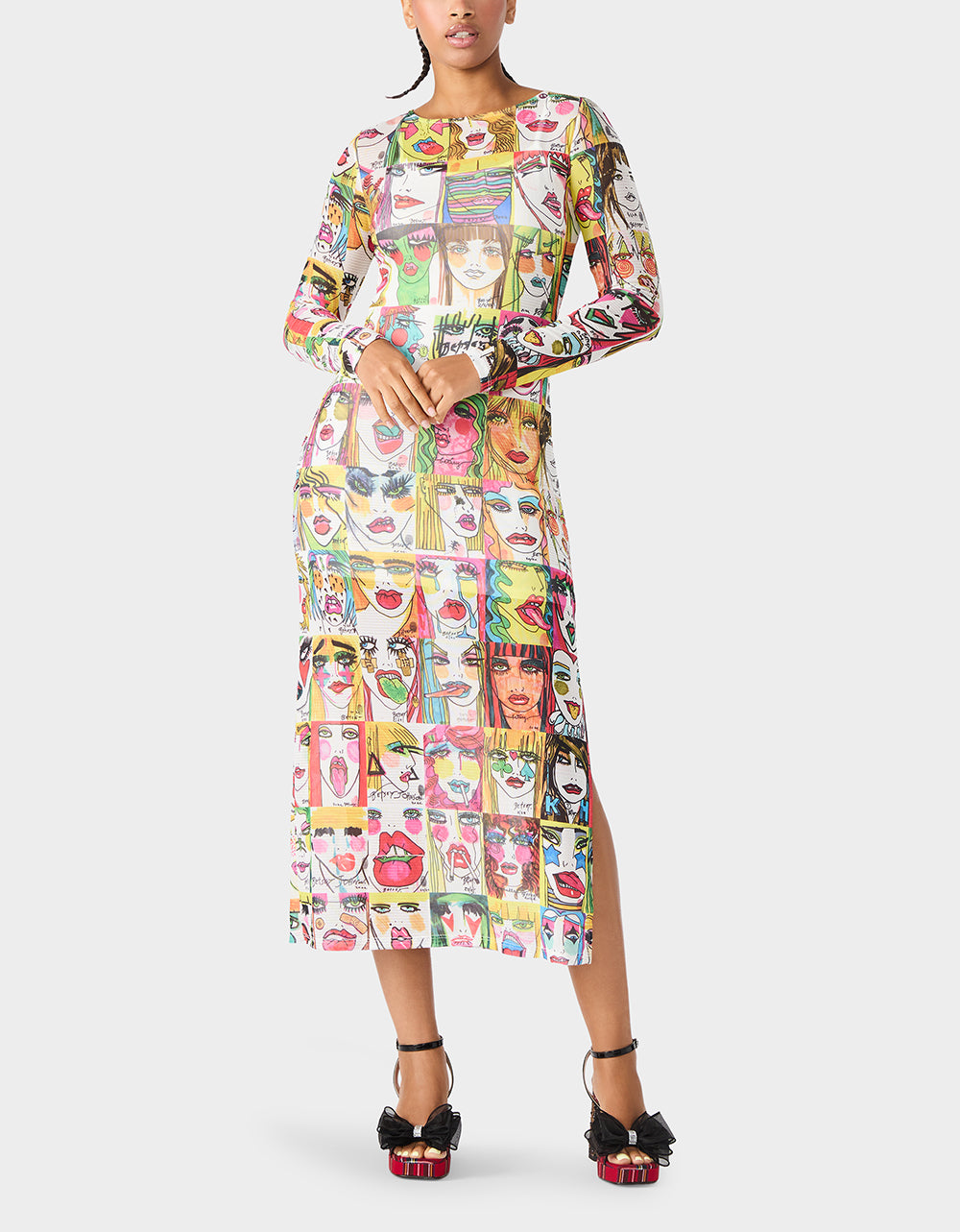 BETSEY'S ART DRESS MULTI - Image 5