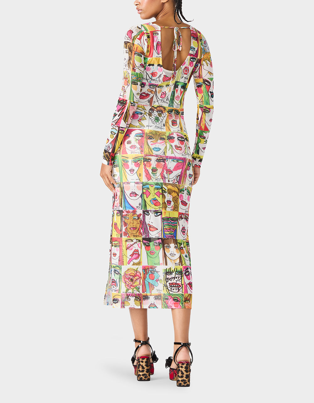 BETSEY'S ART DRESS MULTI - Image 4