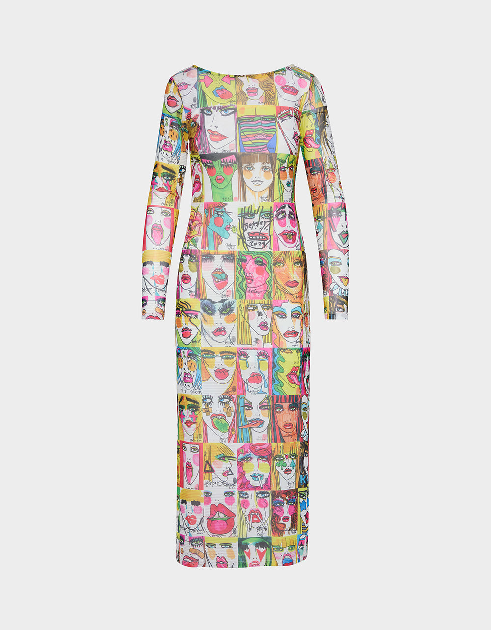 BETSEY'S ART DRESS MULTI - Image 8