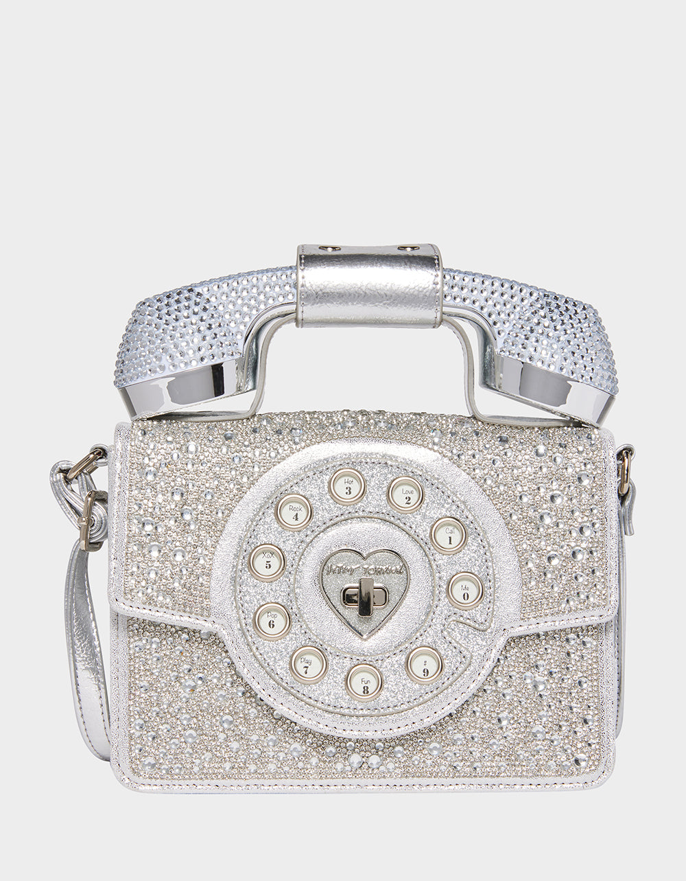 KITSCH MILLION STARS PHONE BAG SILVER - Image 3