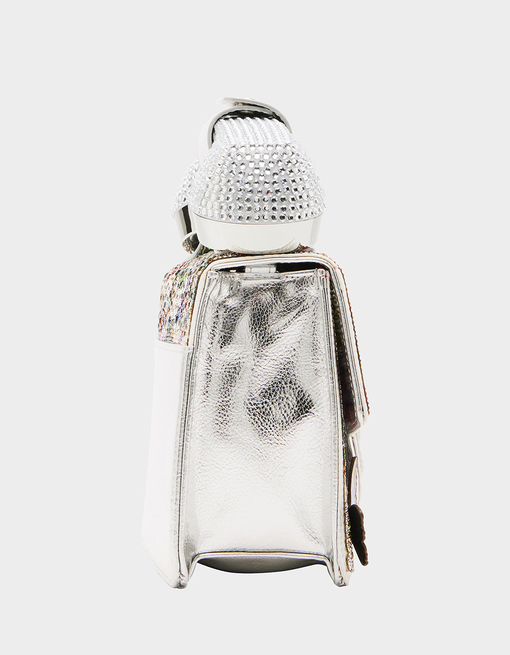 KITSCH BUTTERFLY PHONE BAG SILVER/MULTI - Image 4
