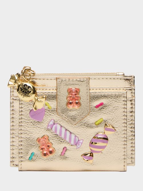 CANDY BIFOLD WALLET GOLD