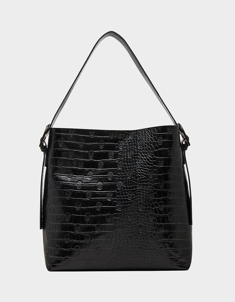 HEADQUARTERS BUCKET SHOULDER BAG BLACK