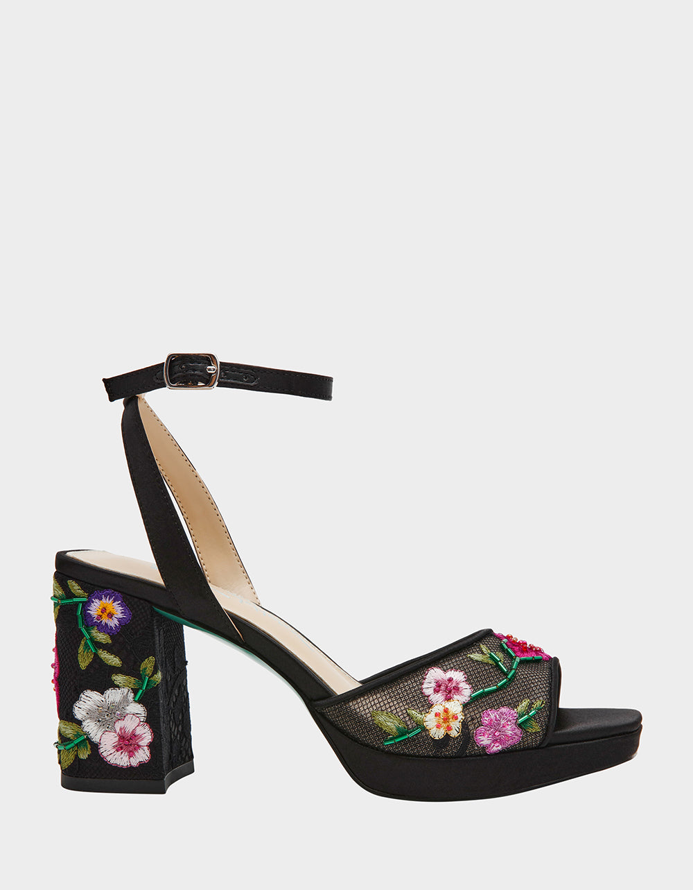 KENNI BLACK MULTI FLORAL