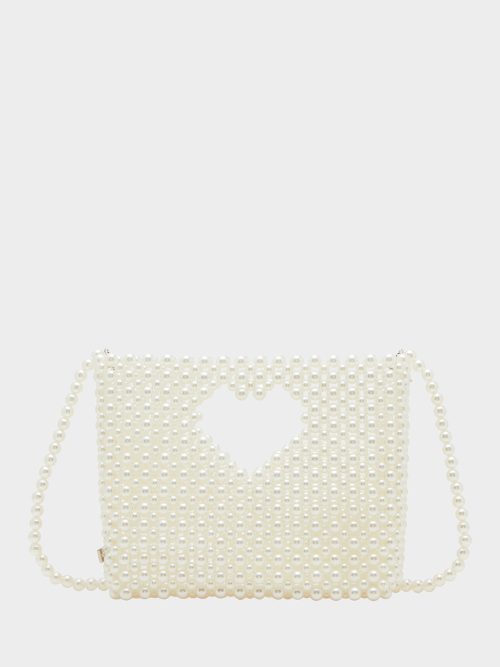 GOSSIP PEARL TOP HANDLE CROSSBODY PEARL