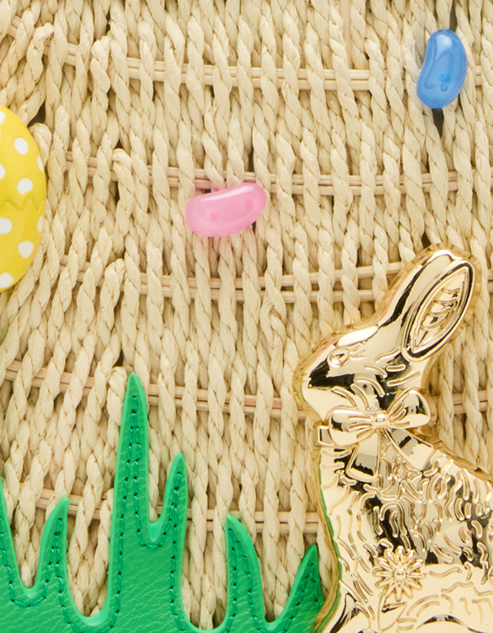 ON THE HUNT WICKER BAG NATURAL - Image 6