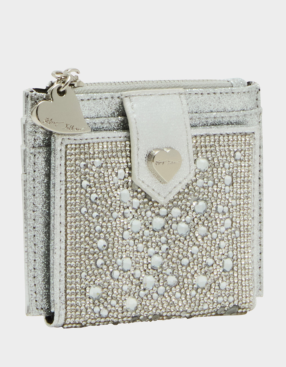 BLING IT ON BIFOLD WALLET SILVER - Image 2