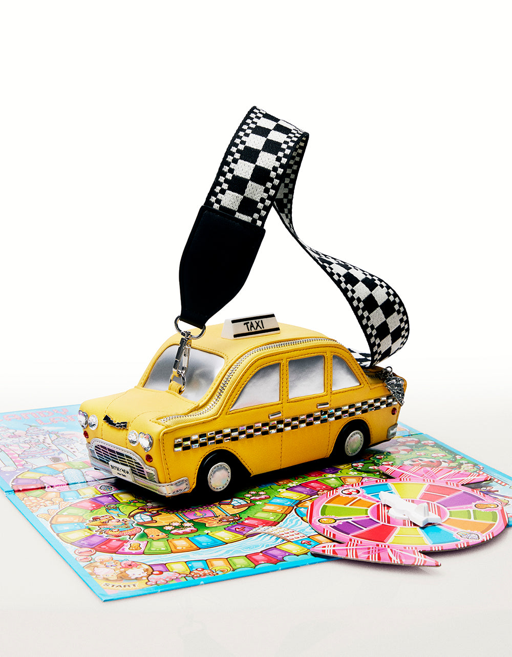 KITSCH FARE PLAY TAXI CROSSBODY YELLOW - Image 3