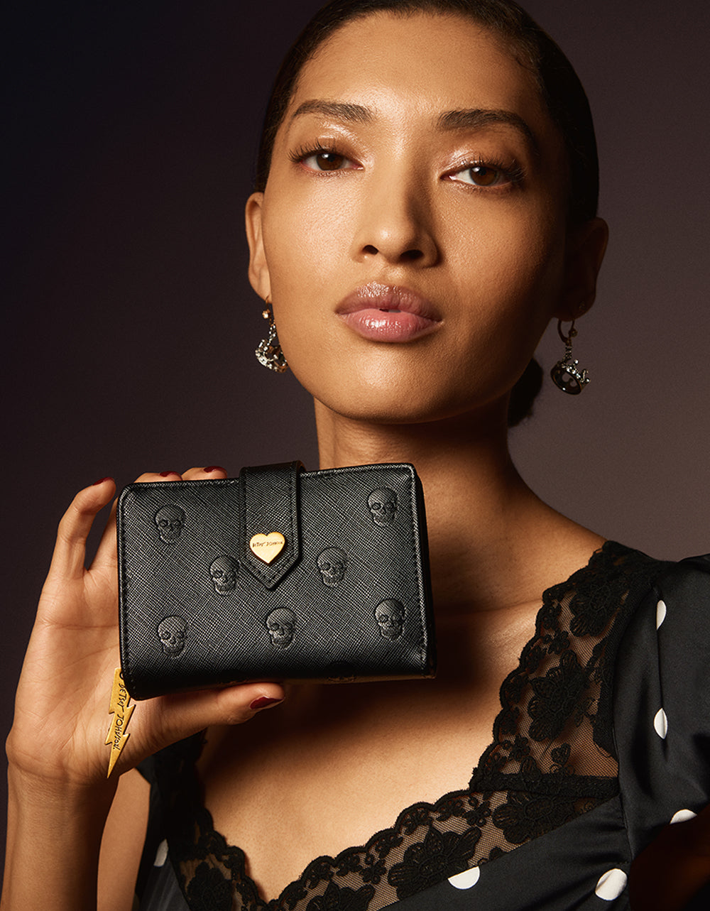 SKULLICIOUS BIFOLD WALLET BLACK - Image 2